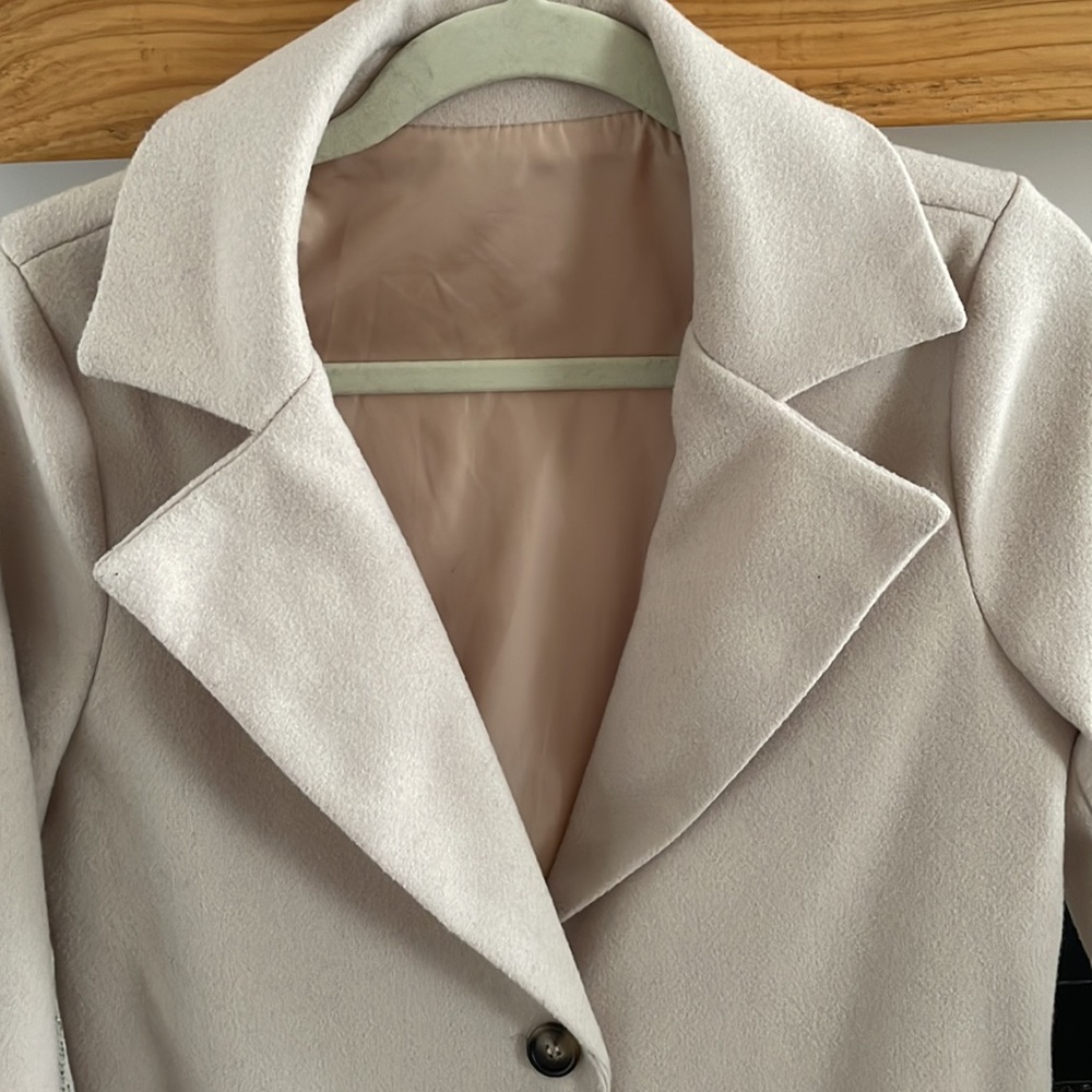 Nude Long Jacket - Picture 2 of 3